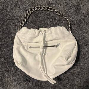 Alexander McQueen Logo Detailed Drawstring Shoulder Bag